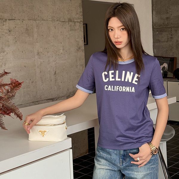 セリーヌ tシャツ 韓国 カリフォルニア 70S Tシャツ パチモン Cea92184